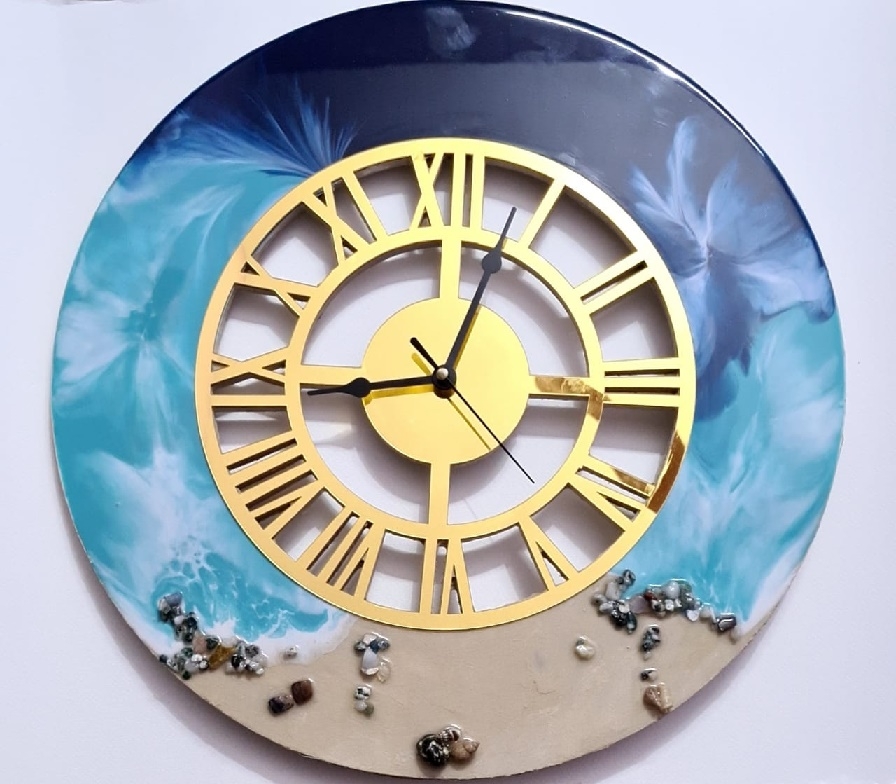 Ocean Theme Clock 