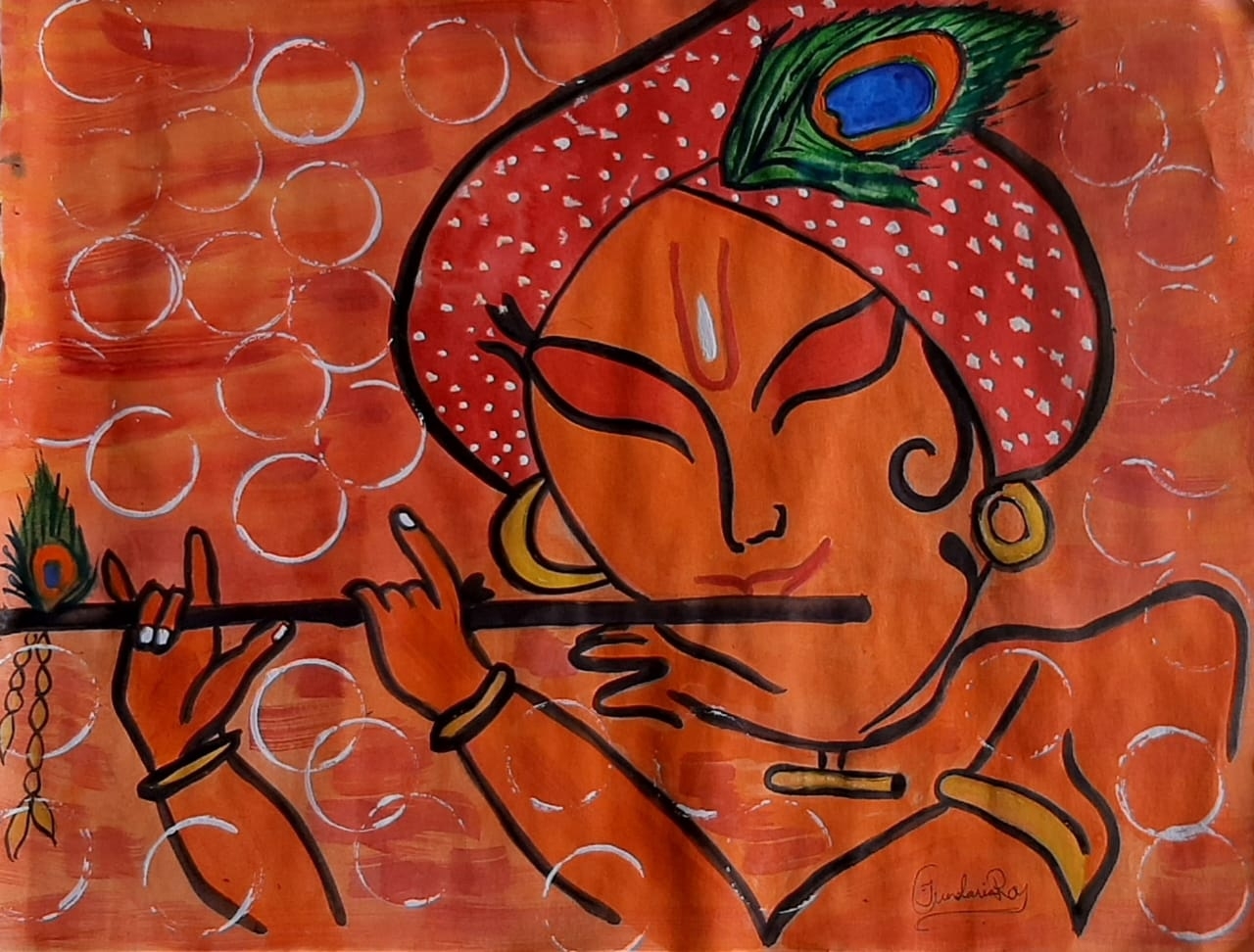 Shri Krishna with Flute