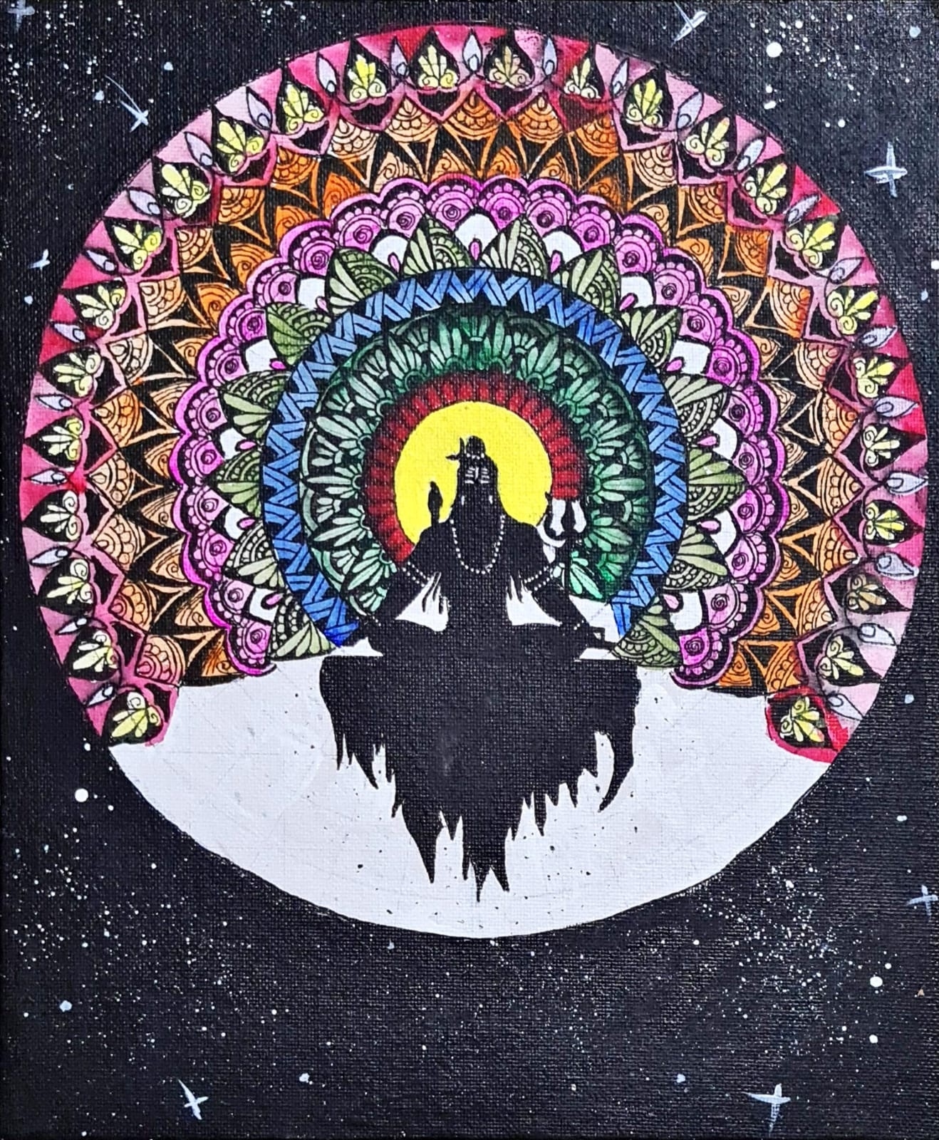 Shiva - Mandala Art