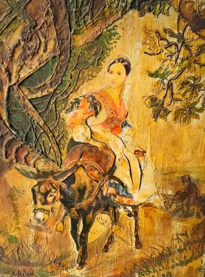 Lady on Horse